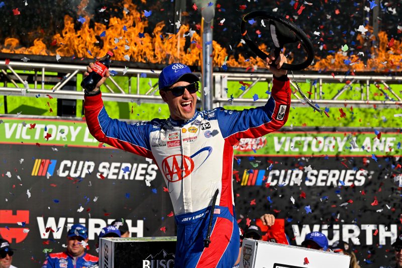 Reigning NASCAR champion notches win of 2025, takes Texas race in OT