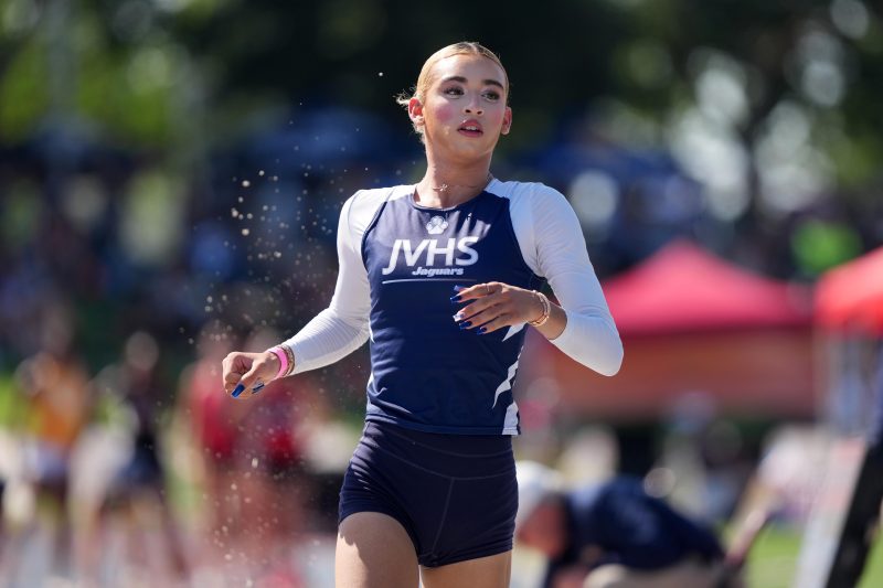 Transgender athlete shares two titles at state track and field meet