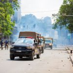 Police fire teargas and water cannon at protesters in Kenya as thousands take to the streets