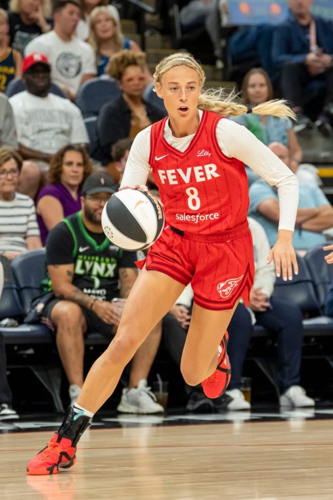 Indiana Fever player fined for TikTok video criticizing officiating