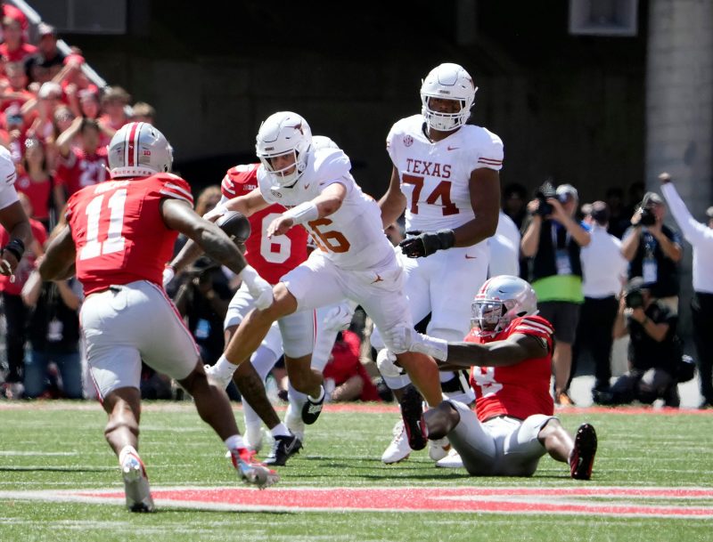 Arch Manning, Texas flop, as Ohio State sends Lee Corso out a winner