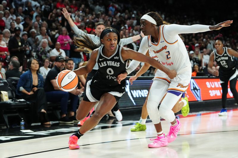 Aces win Game 2 of WNBA Finals, take commanding 2-0 lead over Mercury