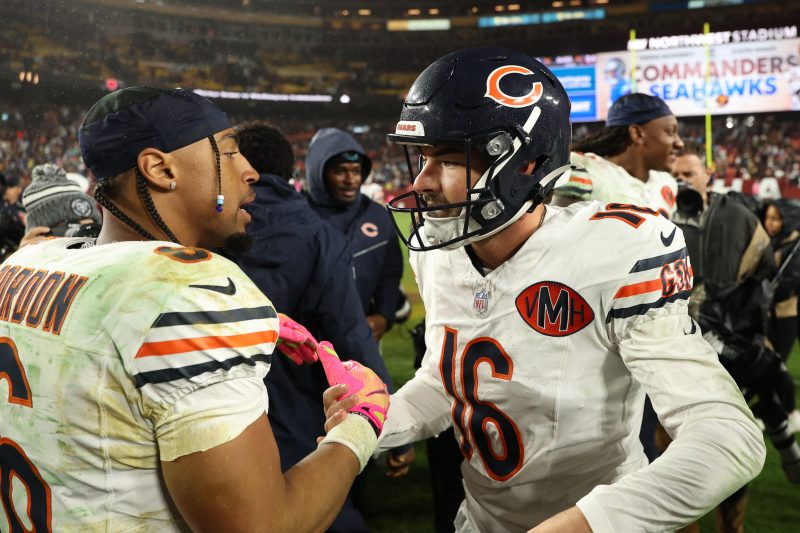 Despite sleepless night, faulty shower, new Bears kicker delivers