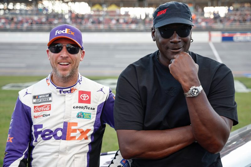 Michael Jordan, Denny Hamlin still shaking up NASCAR in fifth year