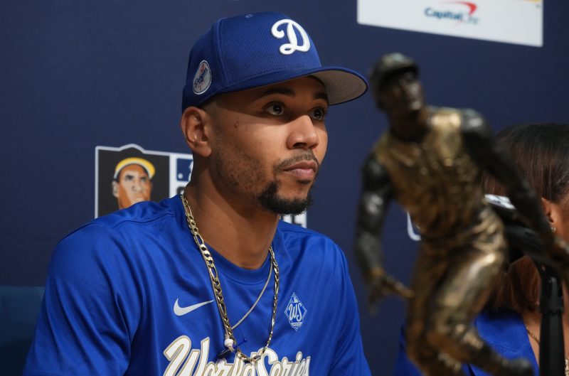 Dodgers’ Betts announced as recipient of 2025 Roberto Clemente Award