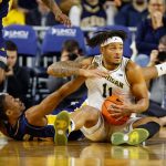 Michigan still No. 1, Duke tumbles in men’s college basketball poll