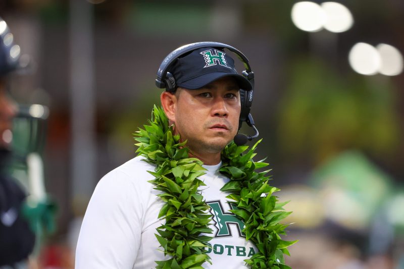 Former teammates now face each other as coaches in Hawaii Bowl