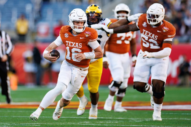 Arch Manning stats: How Texas QB performed vs Michigan in Citrus Bowl